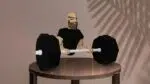 Muscular Man 3D Origami Papercraft