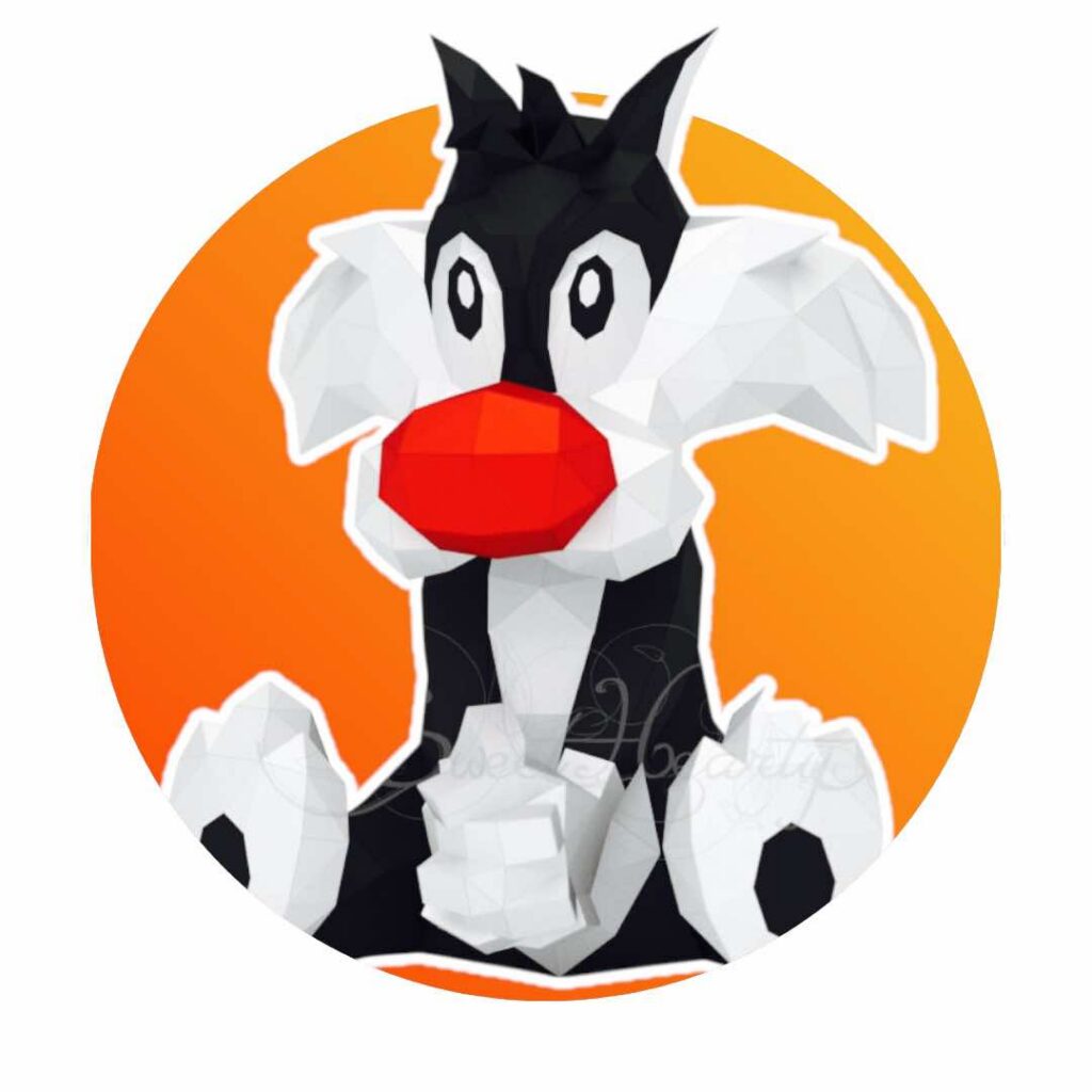 Papercraft von Grominet als 3D-Origami