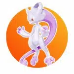 Papercraft de Mega Mewtwo Y en origami 3D, weergave 2