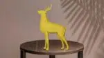 Papercraft de cerf debout en origami, weergave 2