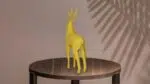 Papercraft de cerf debout en origami, weergave 3