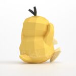 Papercraft of Psyduck Pokémon in 3D origami