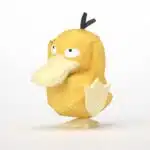 Psyduck Pokémon 3D origami papercraft, side view