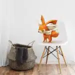 Baby fox papercraft origami, view 2