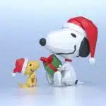 Papercraft Snoopy de Navidad en origami