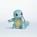 Squirtle origami papercraft model, 3D model