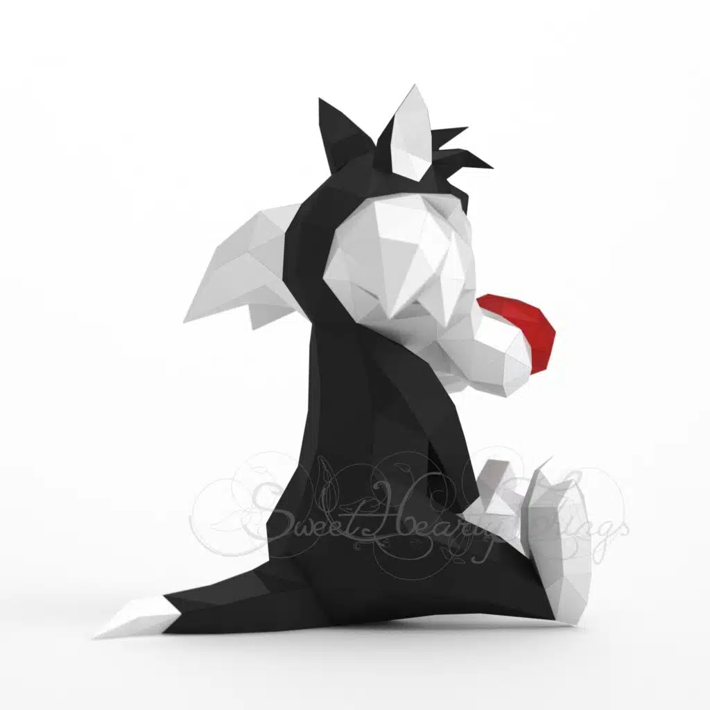 Papercraft de Grominet en origami 3D