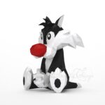 Papercraft of Sylvester in 3D origami