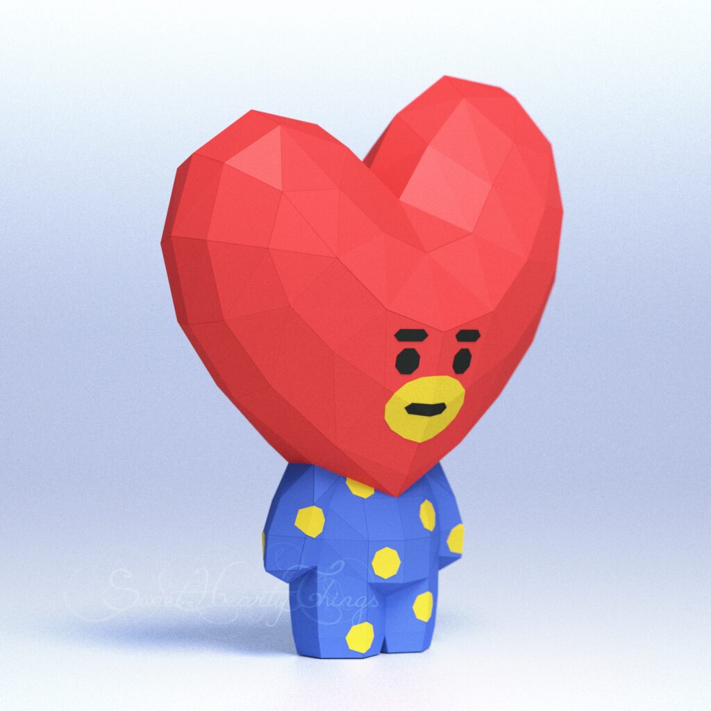 Origami-Papercraft von Tata