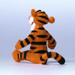Papercraft de Tigger en origami 3D