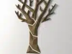 Minimalist 3D Origami Paper Tree Wall Art, papercraft 3D, 3D model