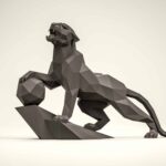 Origami Pantera Papercraft