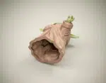 Papercraft Baby Yoda Star Wars in origami 3D, weergave 7