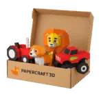Paperkids, papercraft 3D