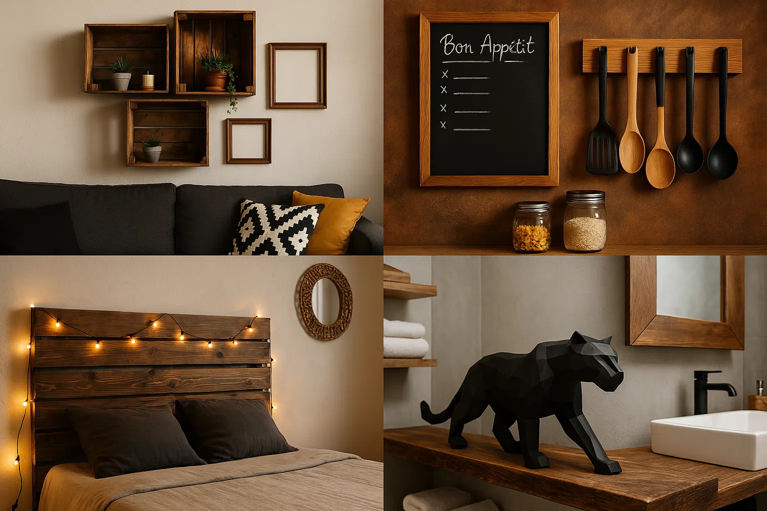Idées et techniques de bricolage décoratif pour votre intérieur