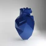 Origami 3D hart van ijs, weergave 6