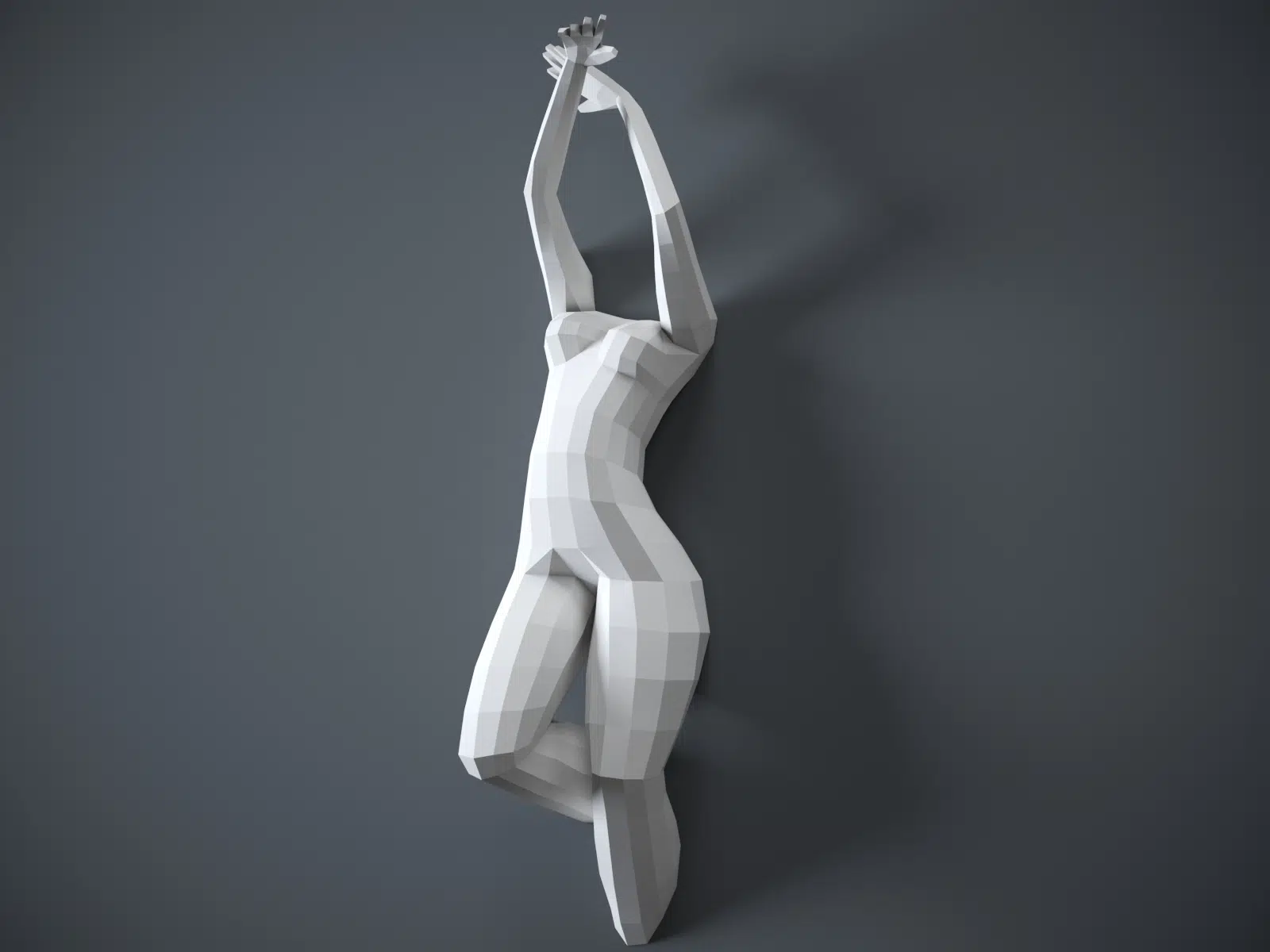 3D Origami Female Body Papercraft 3D Origami Female Body Papercraft