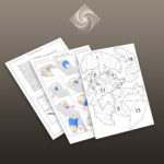 Papercraft di orso polare in origami 3D