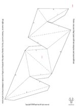 Chiffre 7 en papercraft 3D – modèle PDF à imprimer pour anniversaire et décoration