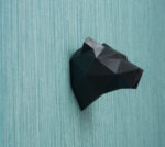 Papercraft di testa di puma in origami 3D