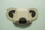 Petit koala en papercraft 3D - modèle PDF à imprimer pour enfants
