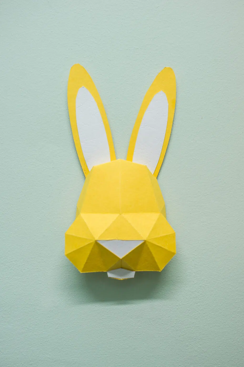 Bébé lapin en papercraft 3D - modèle PDF à imprimer pour enfants