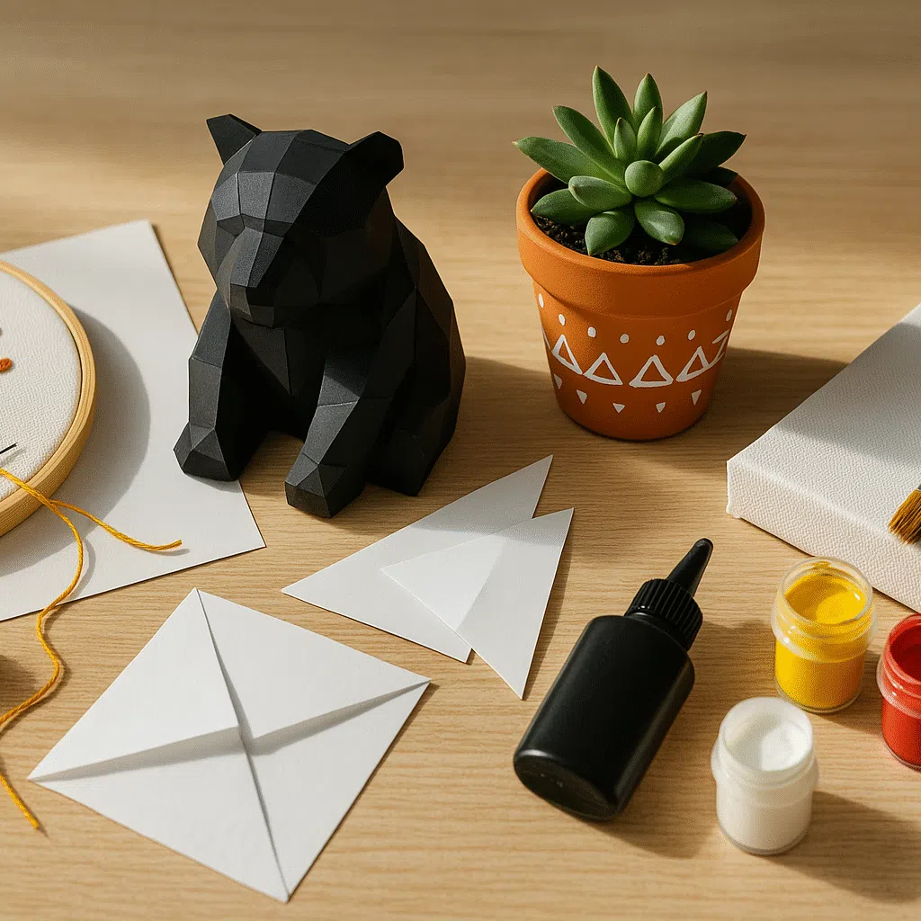 Idées d’activités manuelles pour adultes : kits créatifs et DIY