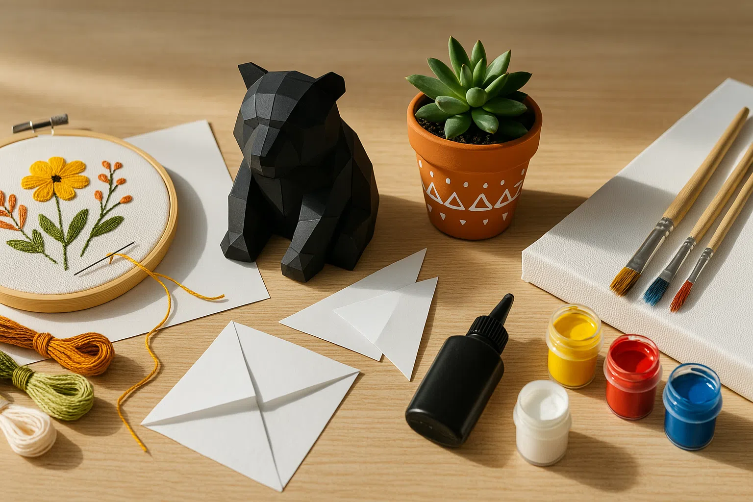 Idées d’activités manuelles pour adultes : kits créatifs et DIY