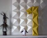 Papercraft number one in 3D origami