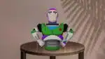 Buzz Lightyear 3D-papercraft borstbeeld, weergave 2
