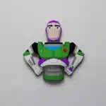 Buzz Lightyear 3D-papercraft borstbeeld, 3D-model