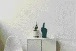 Dedo do meio em papercraft 3D