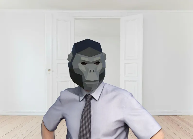 Masque de gorille Masque de gorille