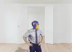 Aapmasker in 3D-papercraft, weergave 2