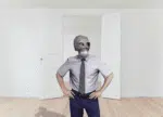 3D Papercraft Skeleton Mask
