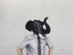 Masque d'éléphant en papercraft 3D