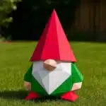 Petit gnome en papercraft 3d