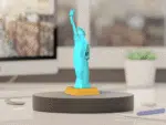 Papercraft Vrijheidsbeeld, weergave 2