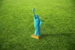 Papercraft Vrijheidsbeeld, weergave 3