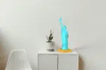 Papercraft Vrijheidsbeeld, weergave 4