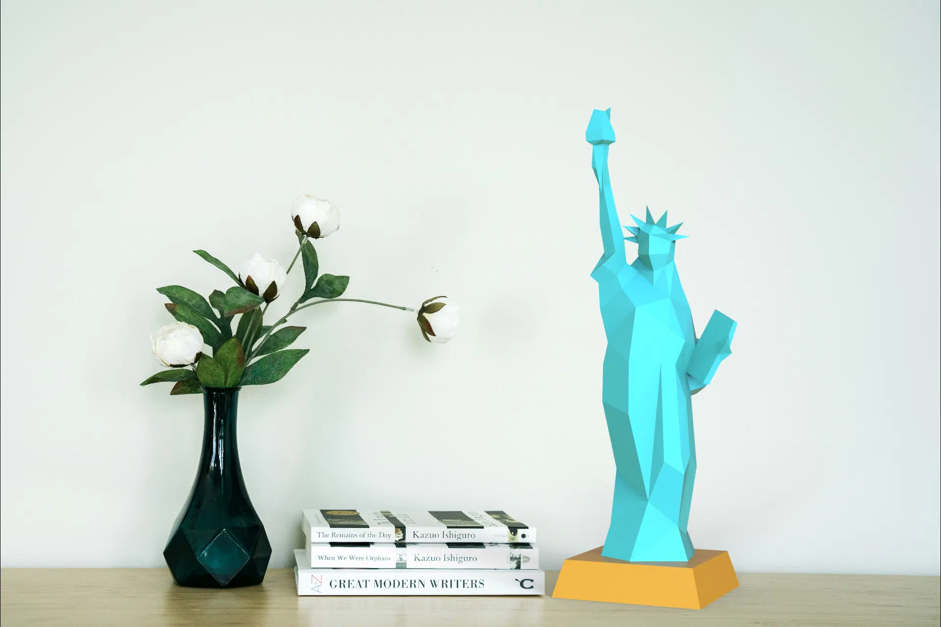 Papercraft Vrijheidsbeeld, weergave 6