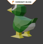 Papercraft di papera in origami