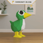 Papercraft di papera in origami