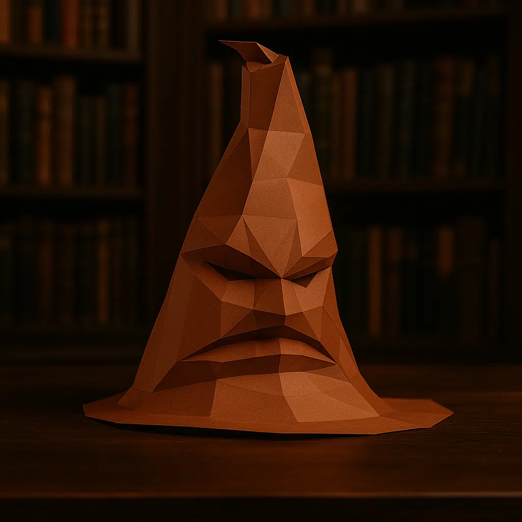 Harry Potter Sorting Hat 3D Papercraft