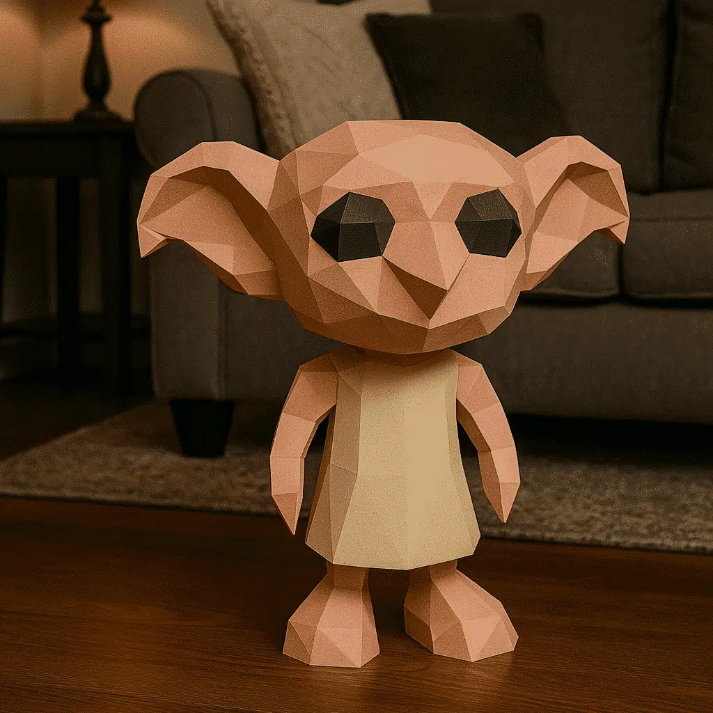 Dobby aus Harry Potter als 3D-Papercraft