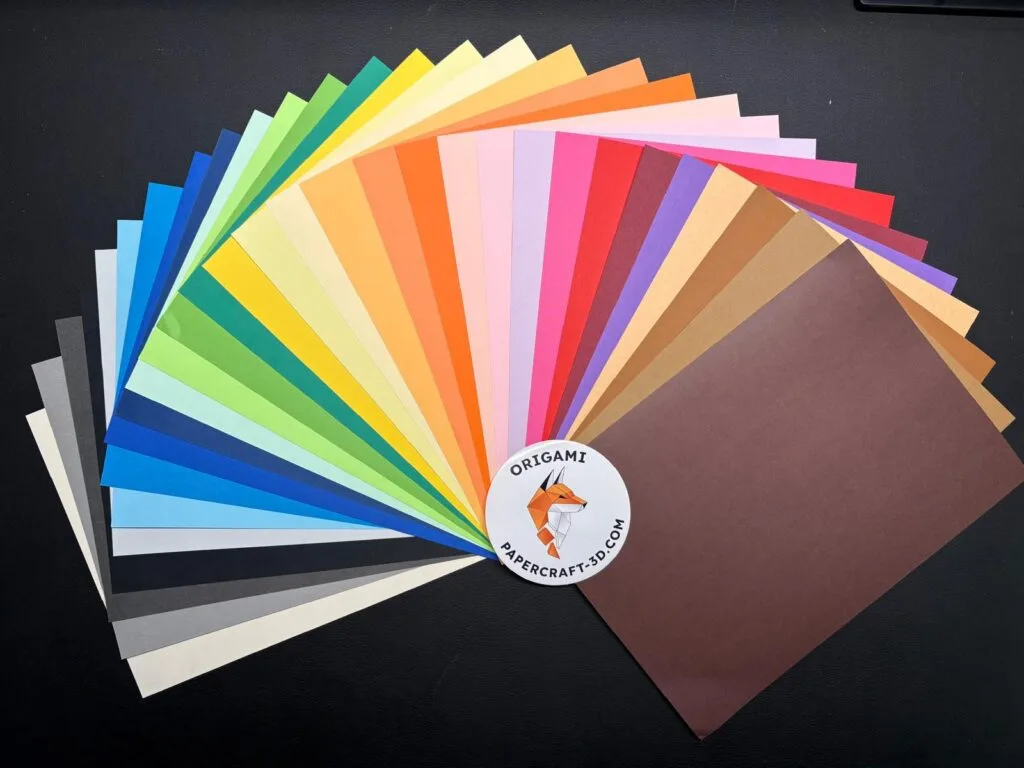 Printklaar kleurenpapier set, weergave 2