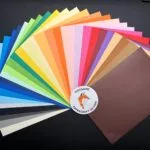 Printklaar kleurenpapier set