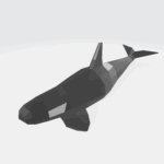 3D Papercraft Orca