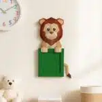 Lijst met leeuw papercraft 3D, 3D-model