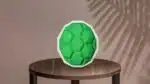 Groene schildpad van Mario in papercraft 3D, weergave 3